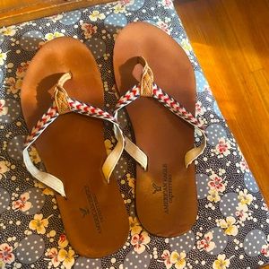 American Eagle outfitters sandal size 7 thongs sandals flip flops
